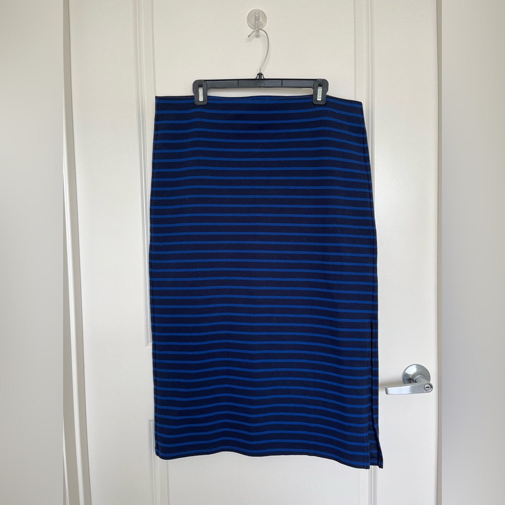 Striped Blue Skirt